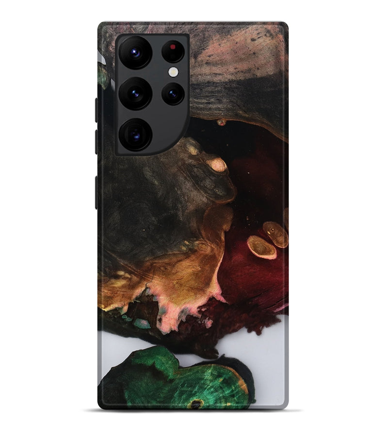 Galaxy S22 Ultra Wood Live Edge Phone Case - Maximus (Clear, 809023)