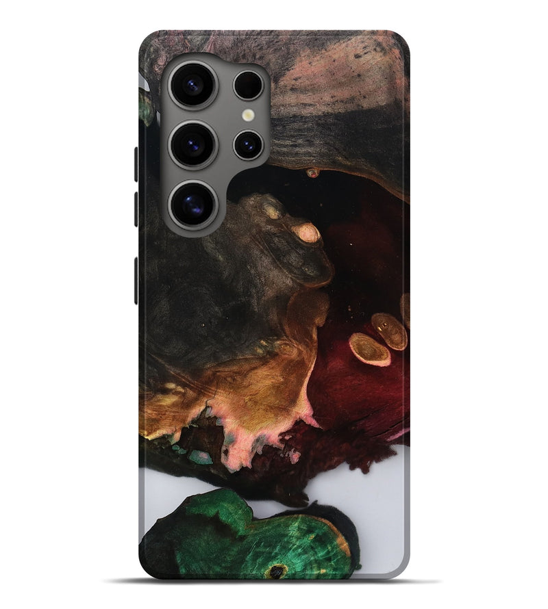 Galaxy S25 Ultra Wood Live Edge Phone Case - Maximus (Clear, 809023)