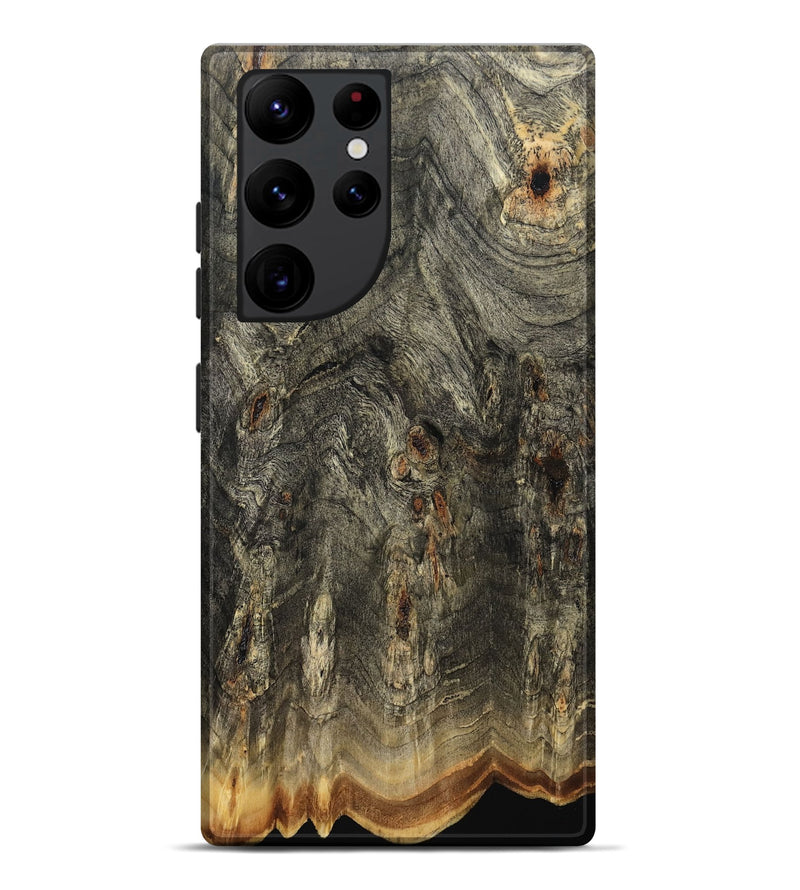Galaxy S22 Ultra Wood Live Edge Phone Case - Talon (Wood Burl, 809024)