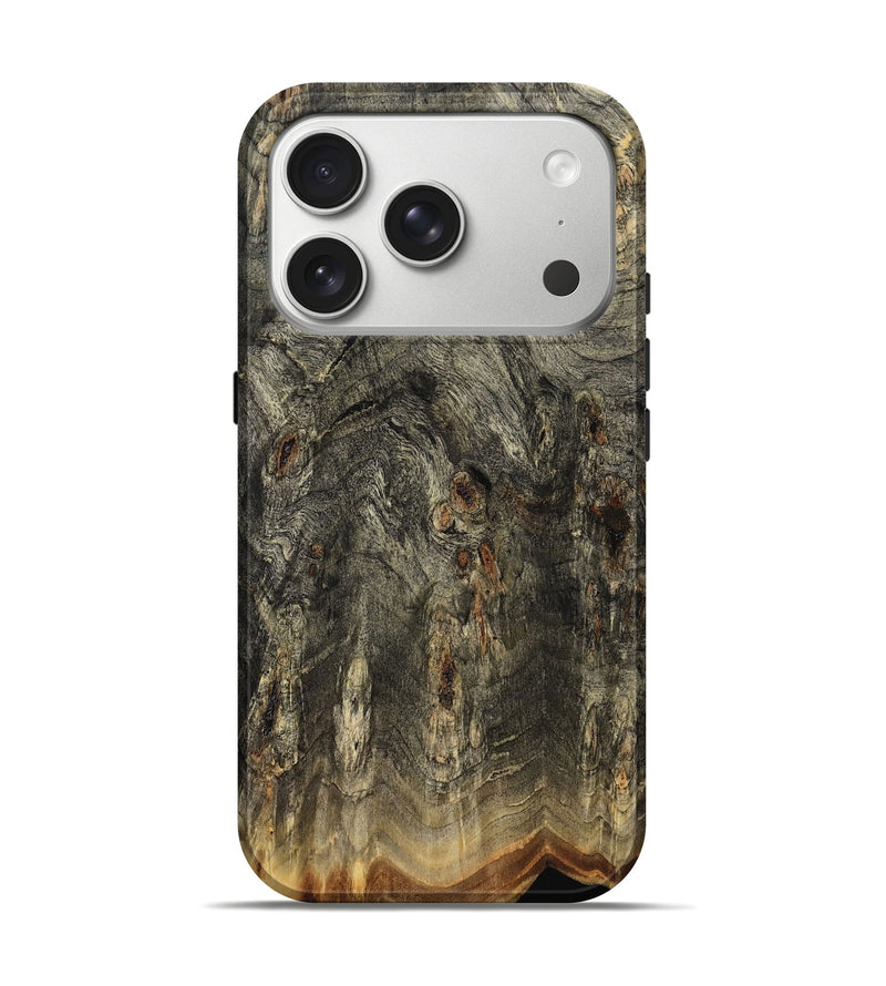 iPhone 17 Pro Wood Live Edge Phone Case - Talon (Wood Burl, 809024)