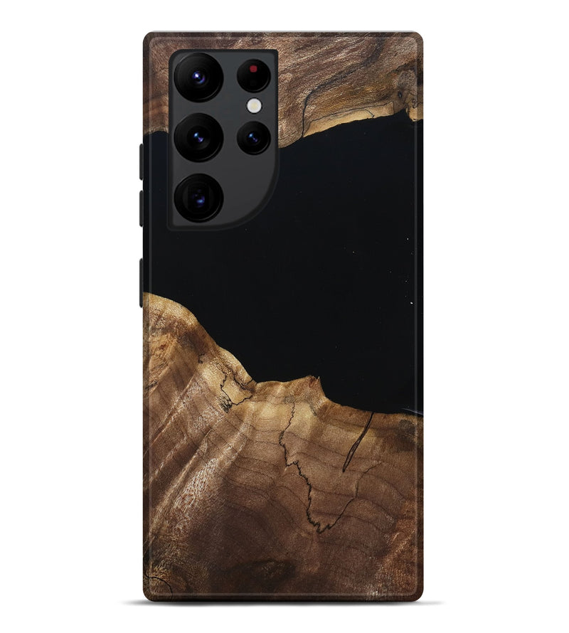 Galaxy S22 Ultra Wood Live Edge Phone Case - Lige (Wood Burl, 809025)