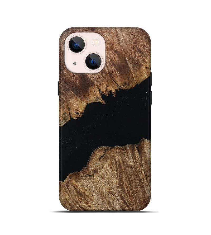 iPhone 13 mini Wood Live Edge Phone Case - Jordy (Wood Burl, 809027)