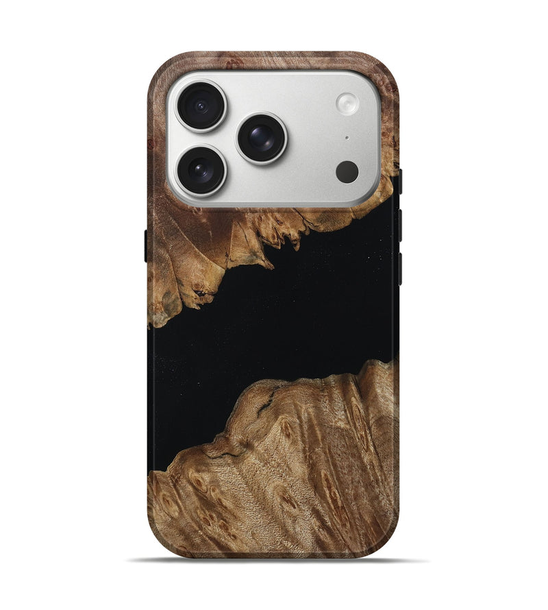 iPhone 17 Pro Wood Live Edge Phone Case - Jordy (Wood Burl, 809027)