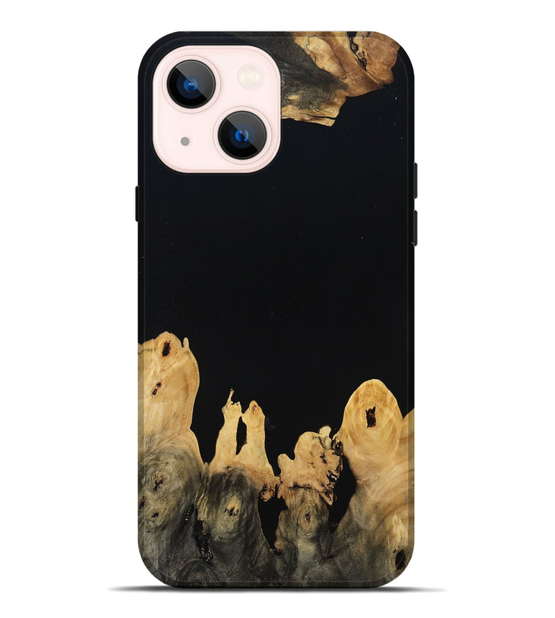 iPhone 14 Plus Wood Live Edge Phone Case - Lucie (Wood Burl, 809032)