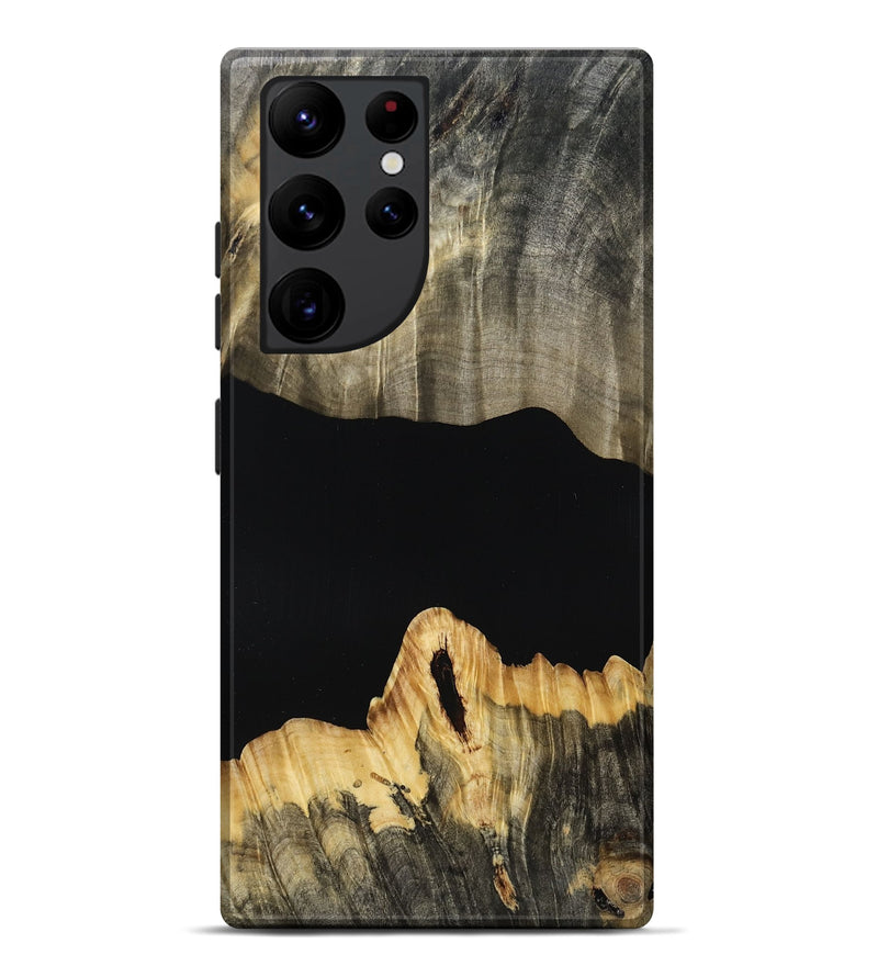 Galaxy S22 Ultra Wood Live Edge Phone Case - Madie (Wood Burl, 809033)