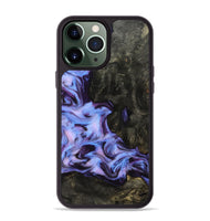 iPhone 13 Pro Max Wood Phone Case - Ben (Purple, 809045)