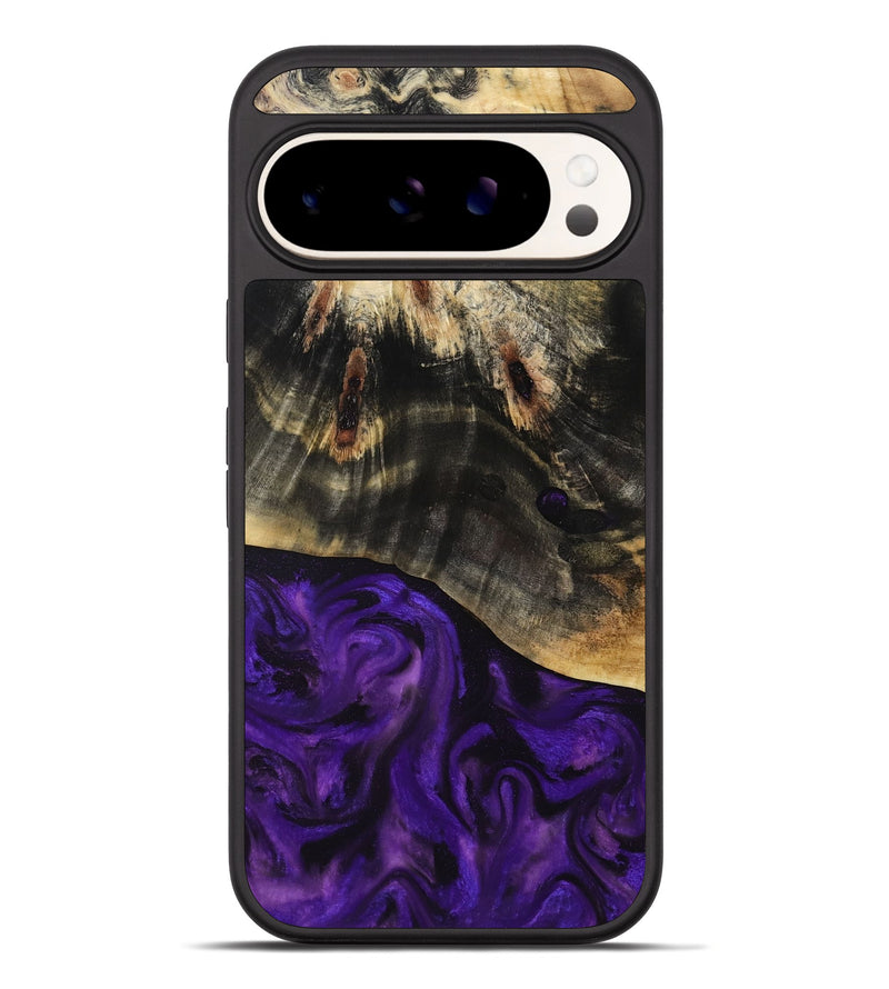Pixel 10 Pro XL Wood Phone Case - Zayla (Purple, 809046)