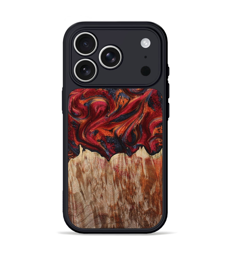 iPhone 17 Pro Wood Phone Case - Joanne (Red, 809050)