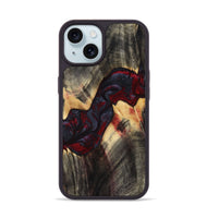 iPhone 15 Wood Phone Case - Lane (Red, 809052)