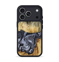 iPhone 17 Pro Wood Phone Case - Lamont (Black & White, 809054)