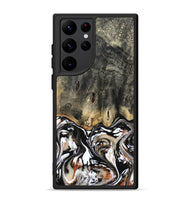 Galaxy S22 Ultra Wood Phone Case - Kesha (Black & White, 809055)