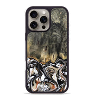 iPhone 16 Pro Max Wood Phone Case - Kesha (Black & White, 809055)
