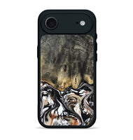 iPhone 17 Air Wood Phone Case - Kesha (Black & White, 809055)