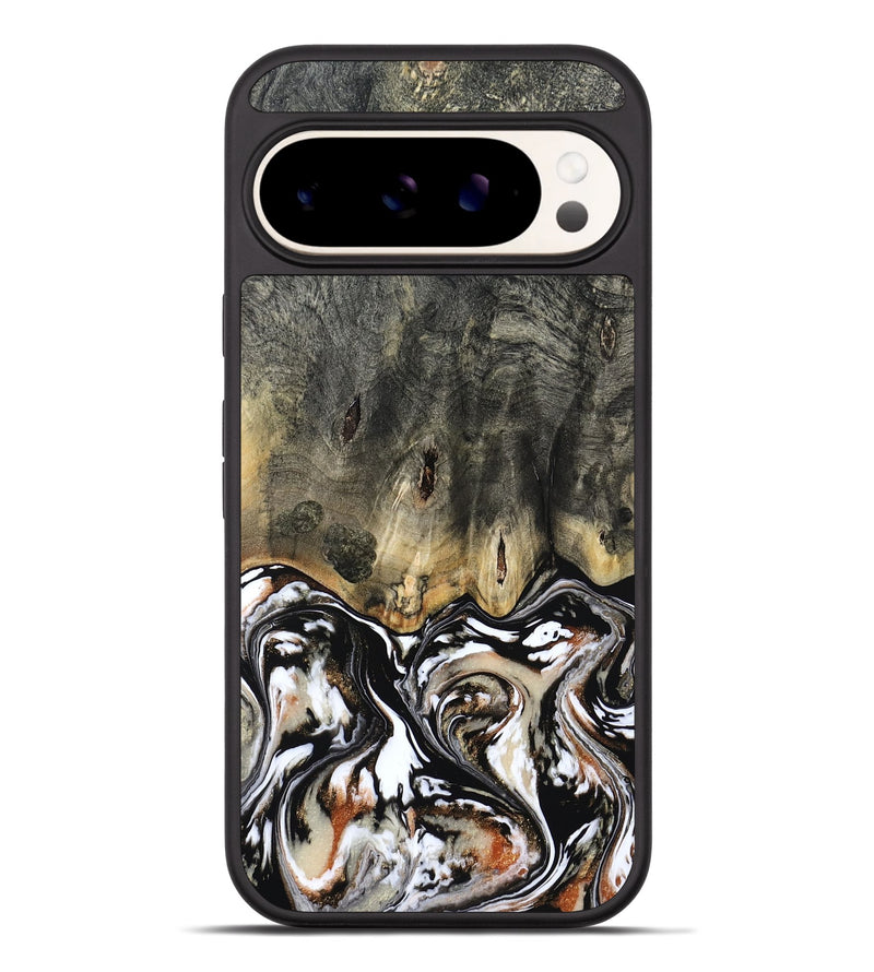Pixel 9 Pro XL Wood Phone Case - Kesha (Black & White, 809055)