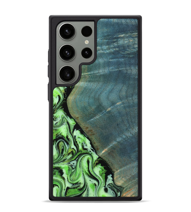 Galaxy S24 Ultra Wood Phone Case - Rosario (Green, 809056)