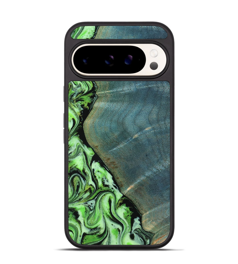 Pixel 9 Pro Wood Phone Case - Rosario (Green, 809056)