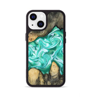 iPhone 13 Wood Phone Case - Aidan (Green, 809057)