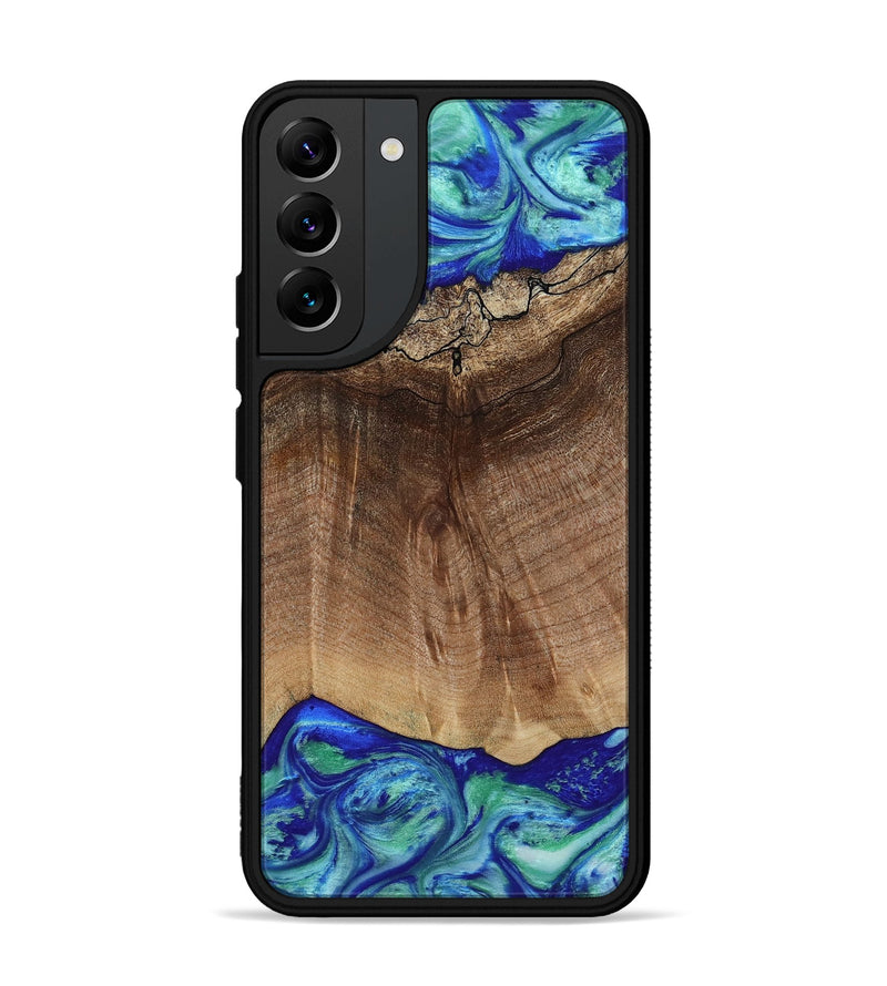 Galaxy S22 Plus Wood Phone Case - Raiden (Blue, 809061)