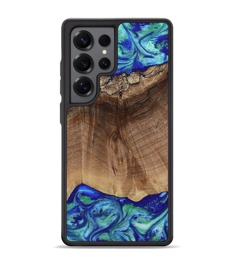 Galaxy S25 Ultra Wood Phone Case - Raiden (Blue, 809061)