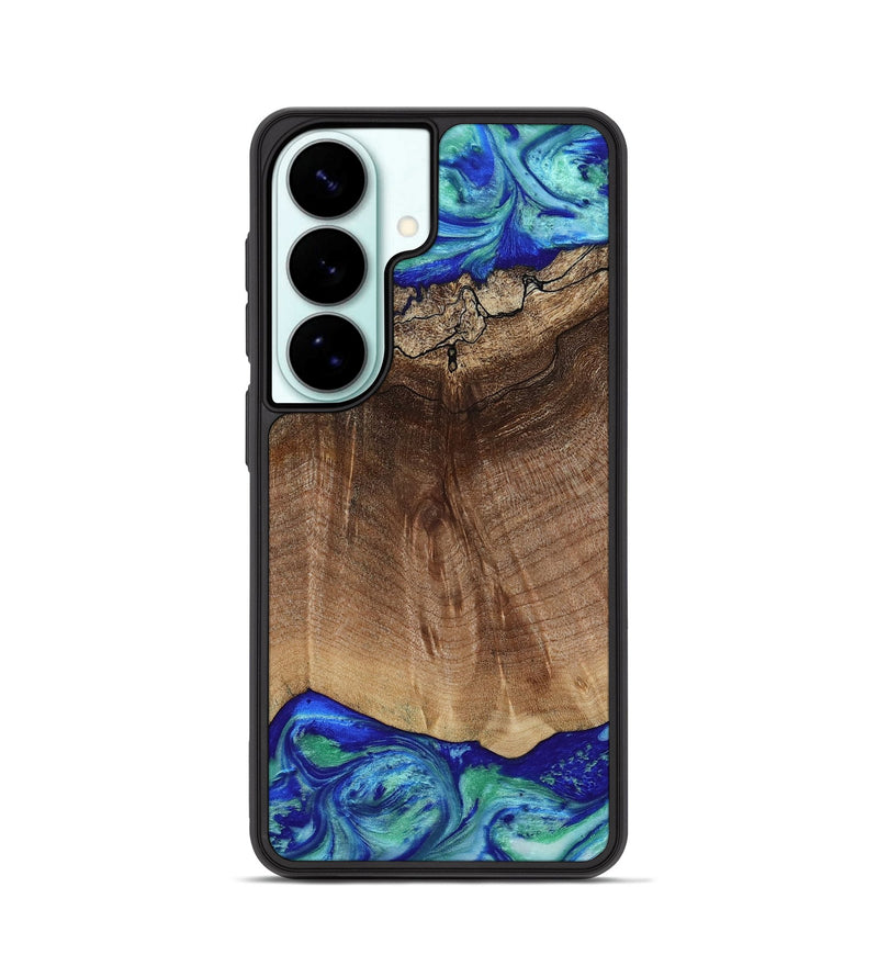 Galaxy S26 Wood Phone Case - Raiden (Blue, 809061)