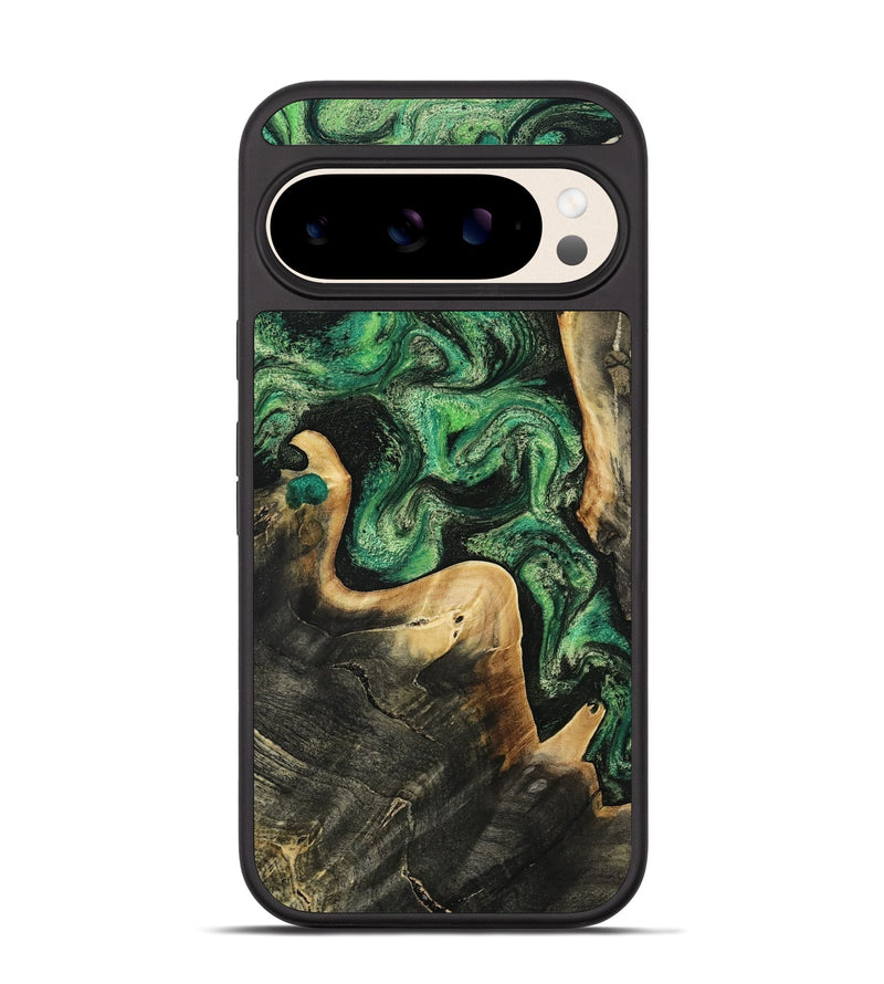 Pixel 10 Wood Phone Case - Sina (Green, 809062)