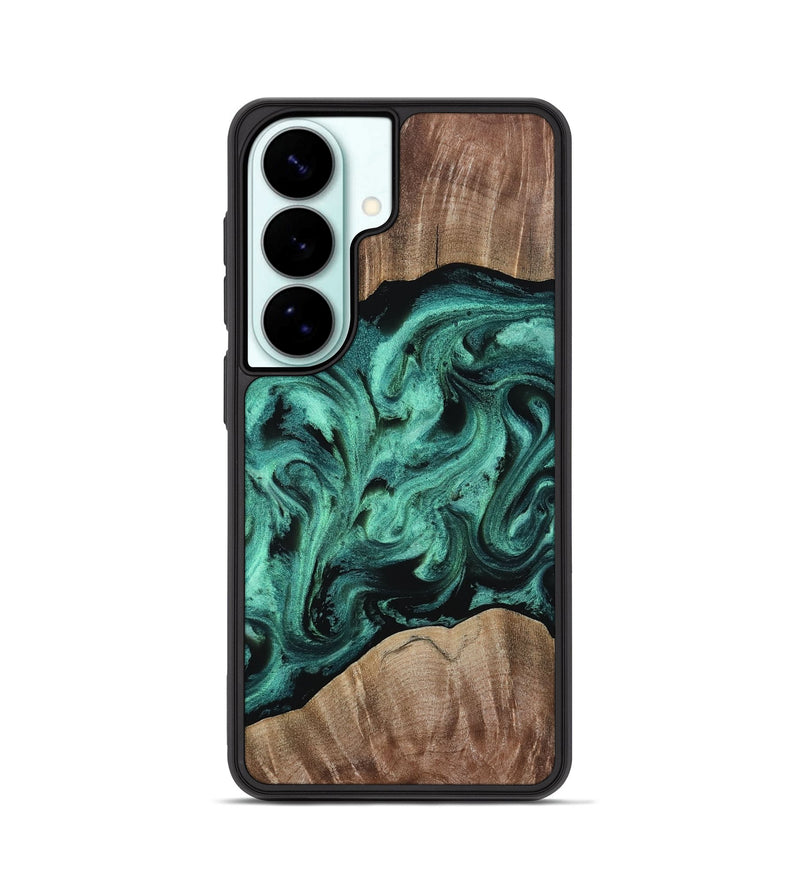 Galaxy S26 Wood Phone Case - Rowena (Ancient Olive, 809063)