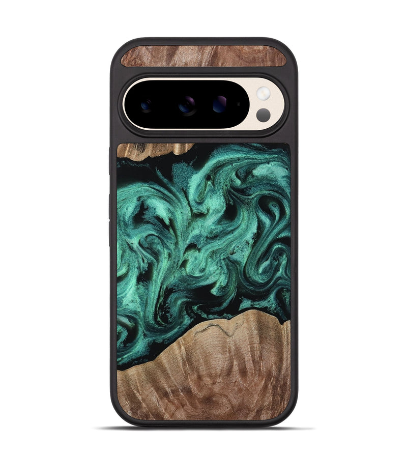 Pixel 10 Wood Phone Case - Rowena (Ancient Olive, 809063)