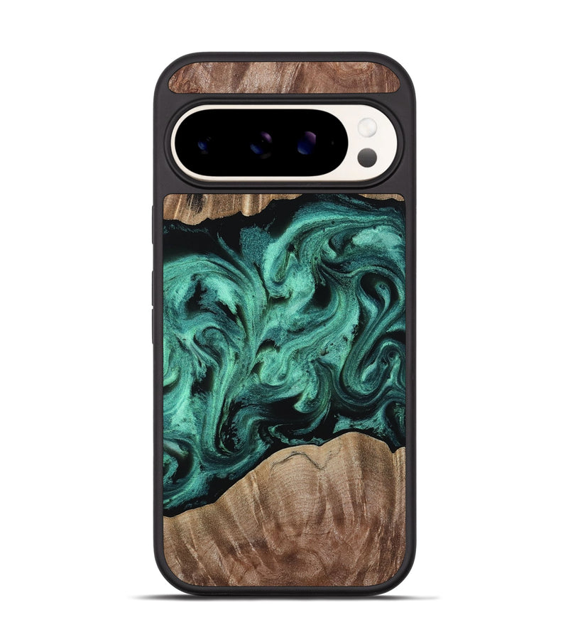 Pixel 9 Pro Wood Phone Case - Rowena (Ancient Olive, 809063)