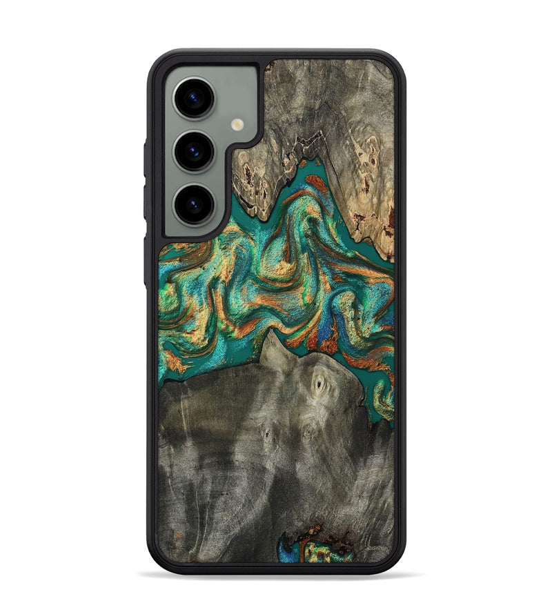Galaxy S24 Plus Wood Phone Case - Keshawn (Green, 809064)