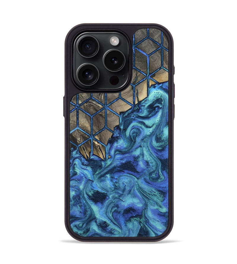 iPhone 15 Pro Wood Phone Case - Thalia (Pattern, 809066)