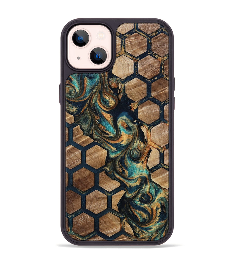 iPhone 14 Plus Wood Phone Case - Darien (Pattern, 809071)