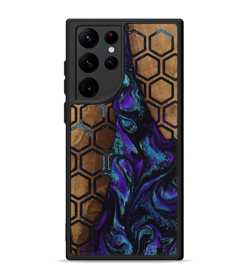 Galaxy S22 Ultra Wood Phone Case - Johnson (Pattern, 809073)