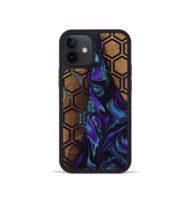 iPhone 12 mini Wood Phone Case - Johnson (Pattern, 809073)