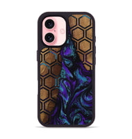 iPhone 16 Wood Phone Case - Johnson (Pattern, 809073)