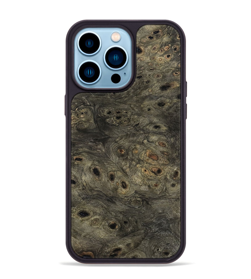 iPhone 14 Pro Max Wood Phone Case - Deirdre (Wood Burl, 809081)