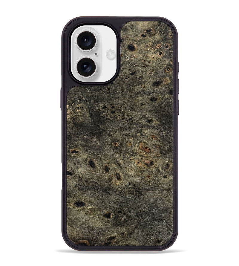 iPhone 16 Plus Wood Phone Case - Deirdre (Wood Burl, 809081)