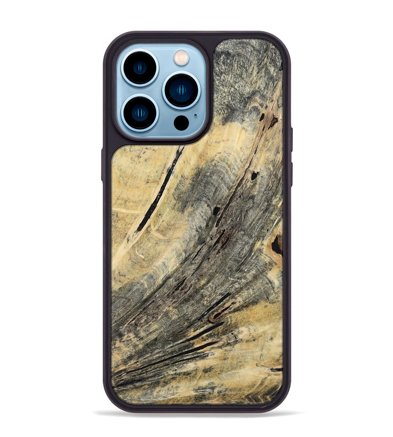 iPhone 14 Pro Max Wood Phone Case - Isabel (Wood Burl, 809082)