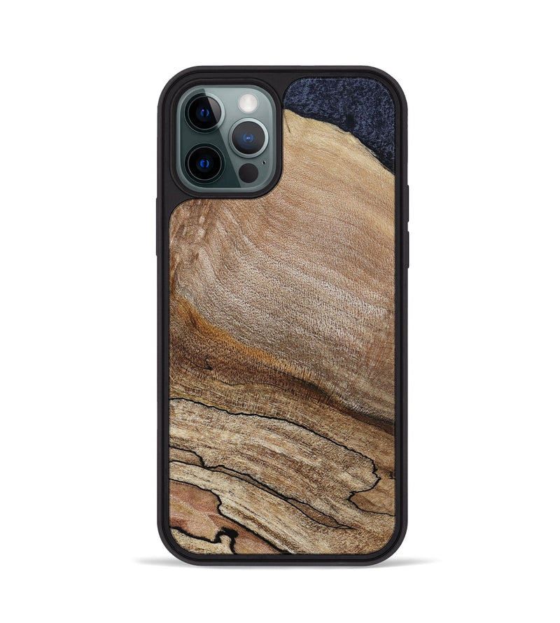 iPhone 12 Pro Wood Phone Case - Montana (Wood Burl, 809084)