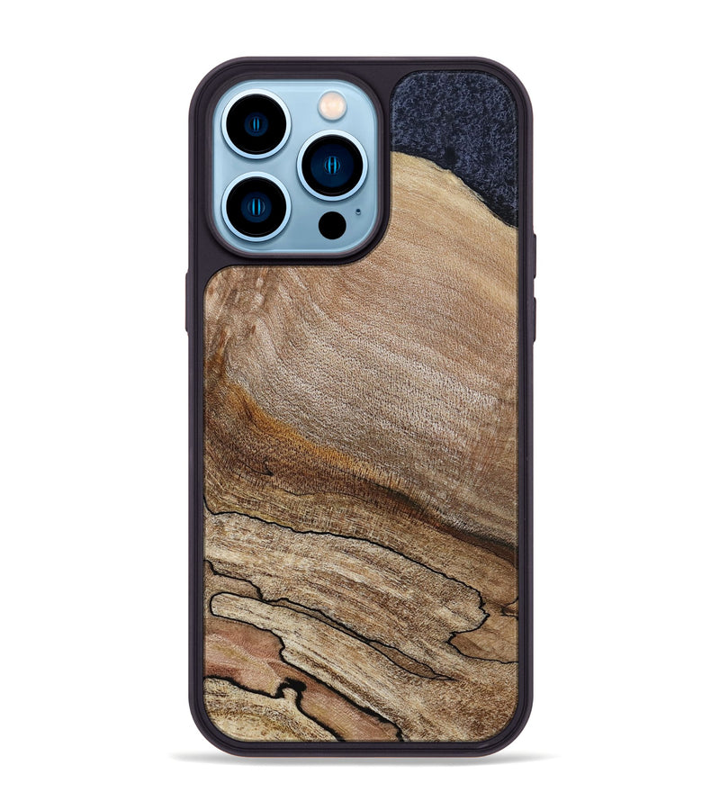 iPhone 14 Pro Max Wood Phone Case - Montana (Wood Burl, 809084)