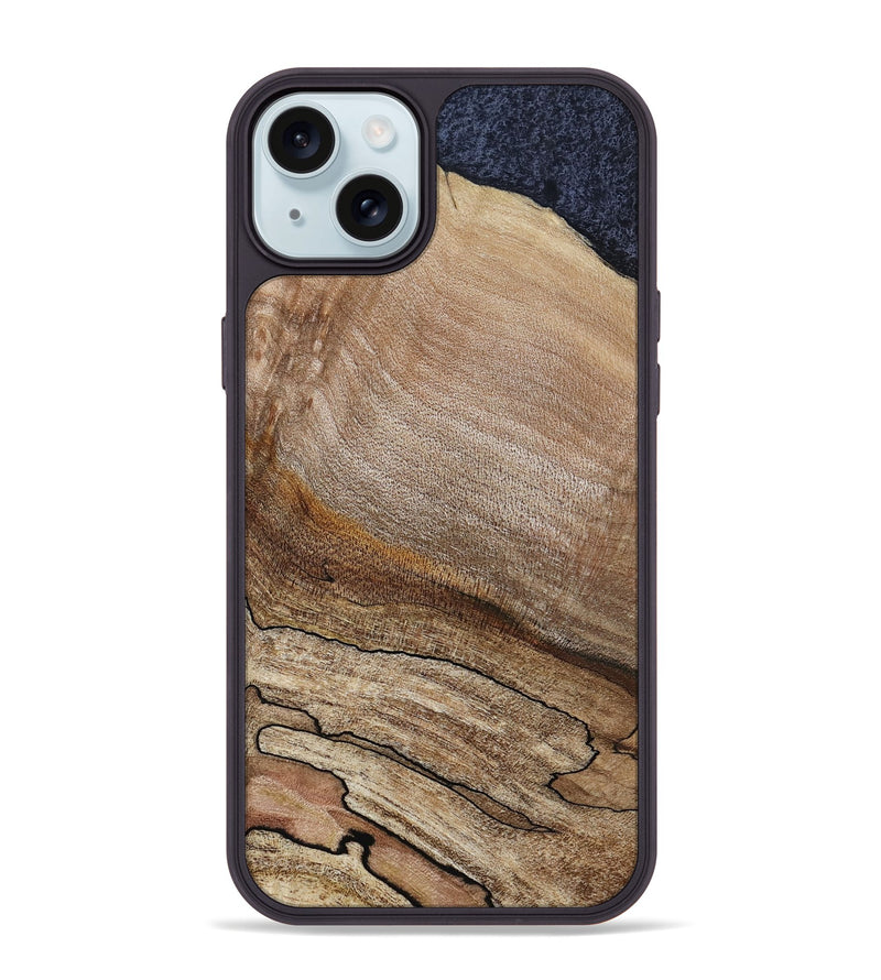 iPhone 15 Plus Wood Phone Case - Montana (Wood Burl, 809084)
