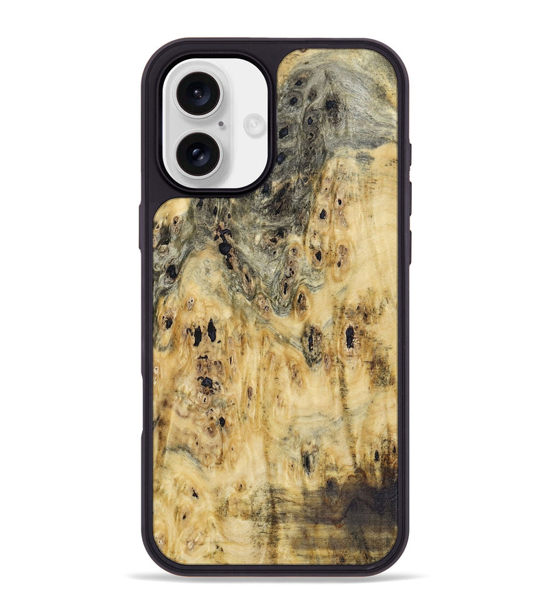 iPhone 16 Plus Wood Phone Case - Curt (Wood Burl, 809085)