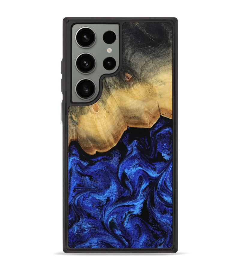 Galaxy S23 Ultra Wood Phone Case - Alyce (Blue, 809093)