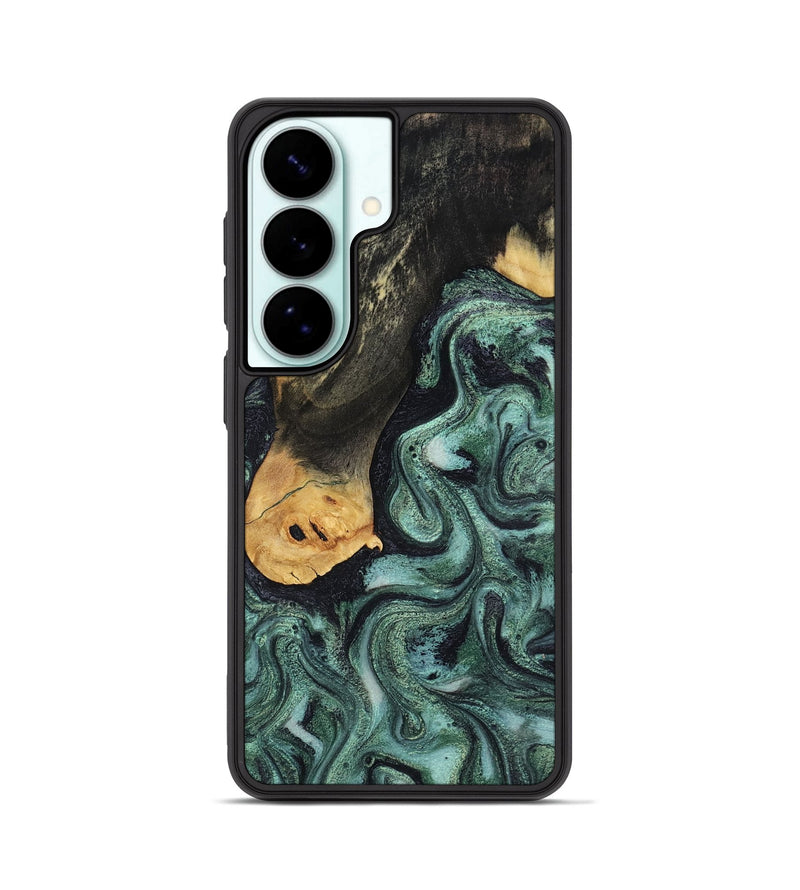 Galaxy S26 Wood Phone Case - Ada (Green, 809095)