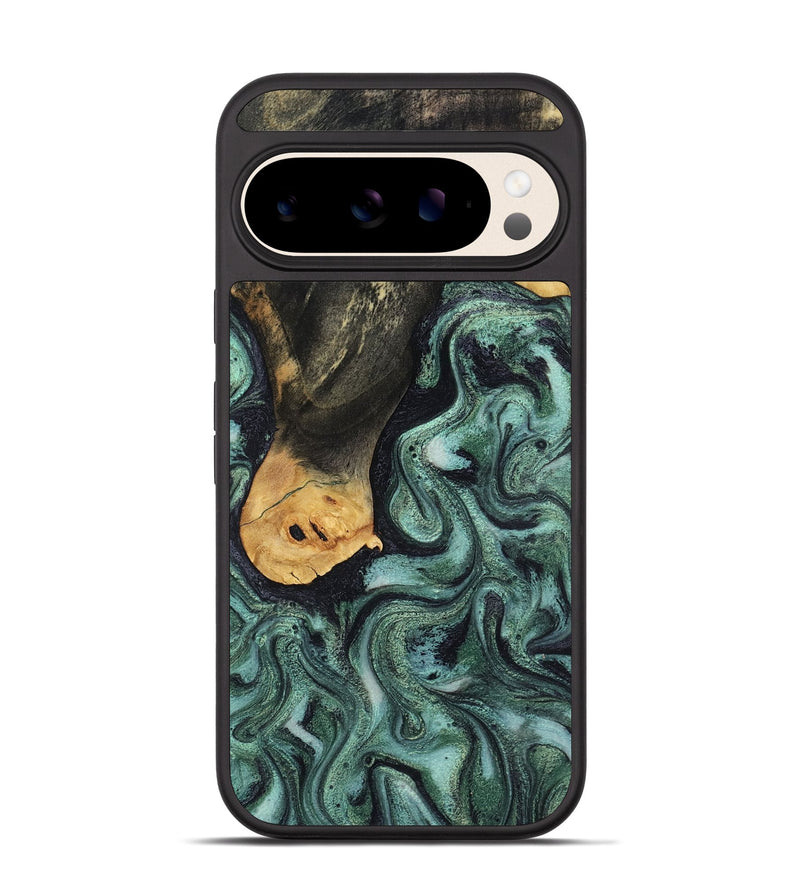 Pixel 10 Wood Phone Case - Ada (Green, 809095)