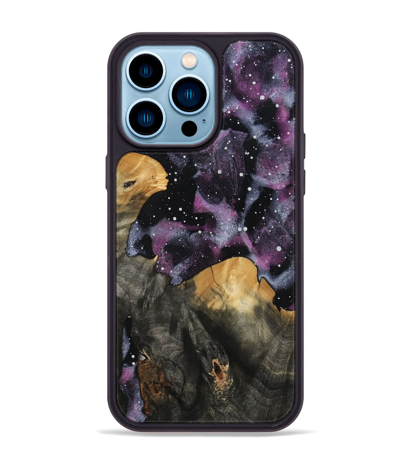iPhone 14 Pro Max Wood Phone Case - Shaina (Cosmos, 809098)