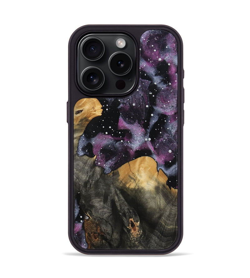 iPhone 15 Pro Wood Phone Case - Shaina (Cosmos, 809098)