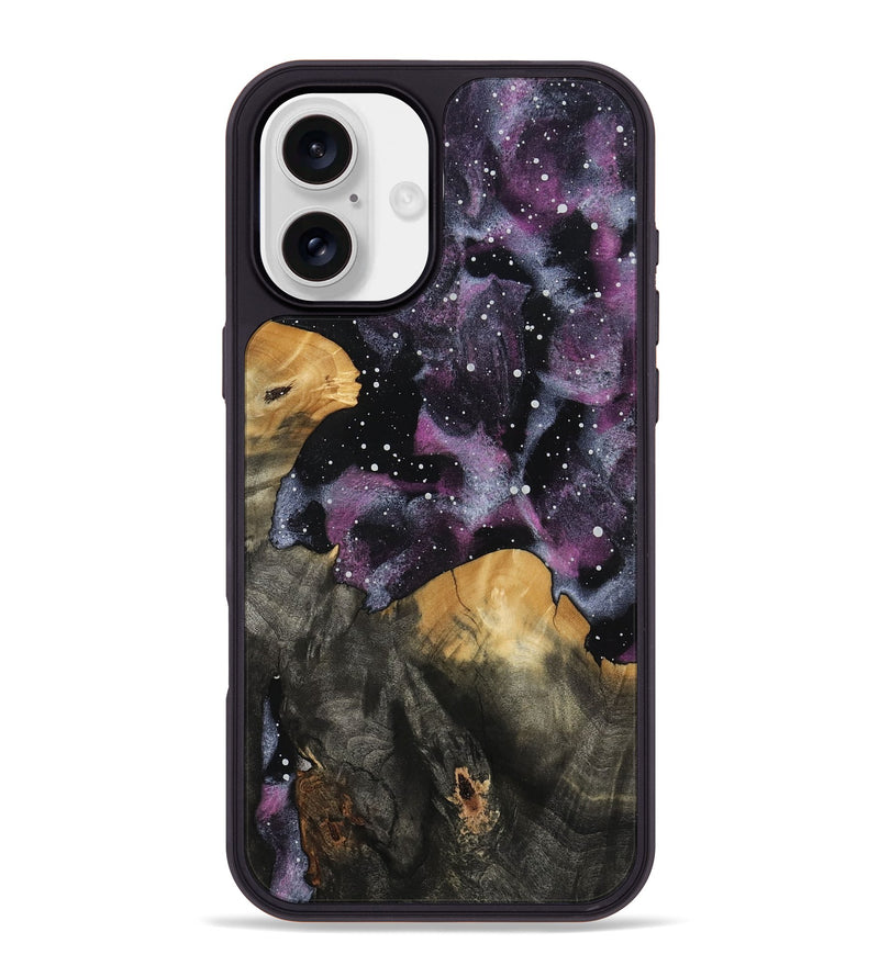 iPhone 16 Plus Wood Phone Case - Shaina (Cosmos, 809098)