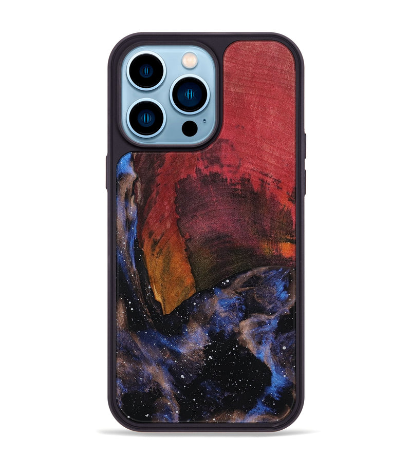 iPhone 14 Pro Max Wood Phone Case - Yesenia (Cosmos, 809100)