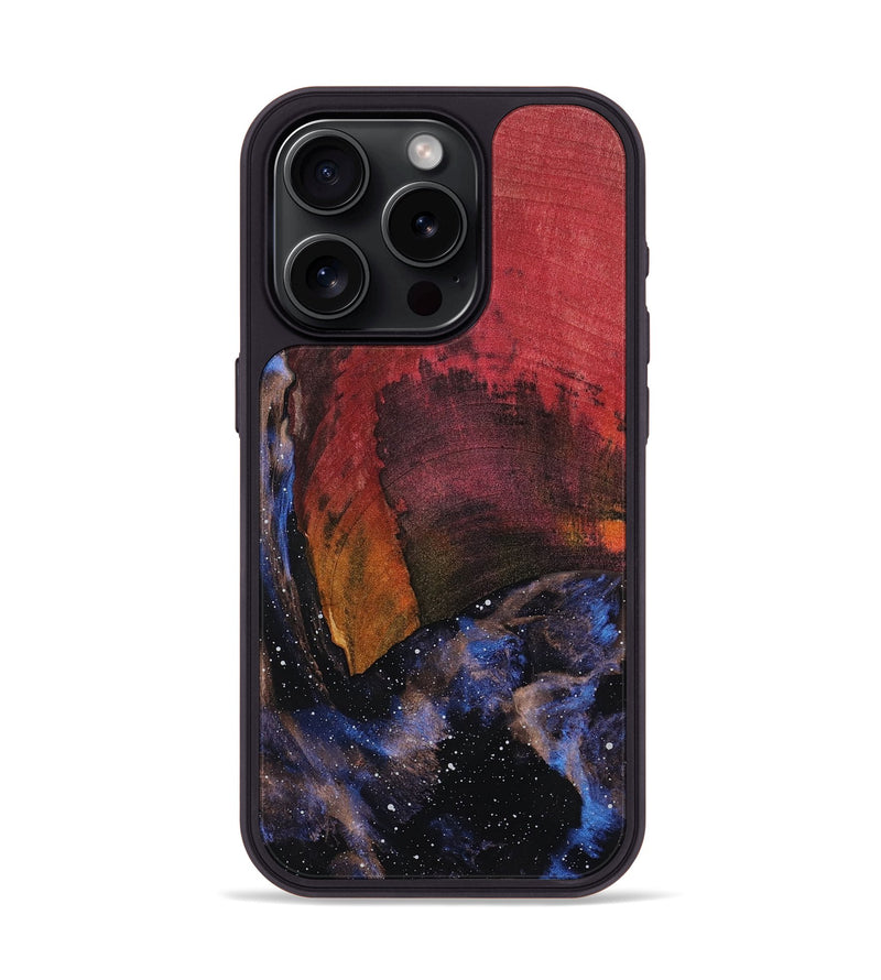 iPhone 15 Pro Wood Phone Case - Yesenia (Cosmos, 809100)
