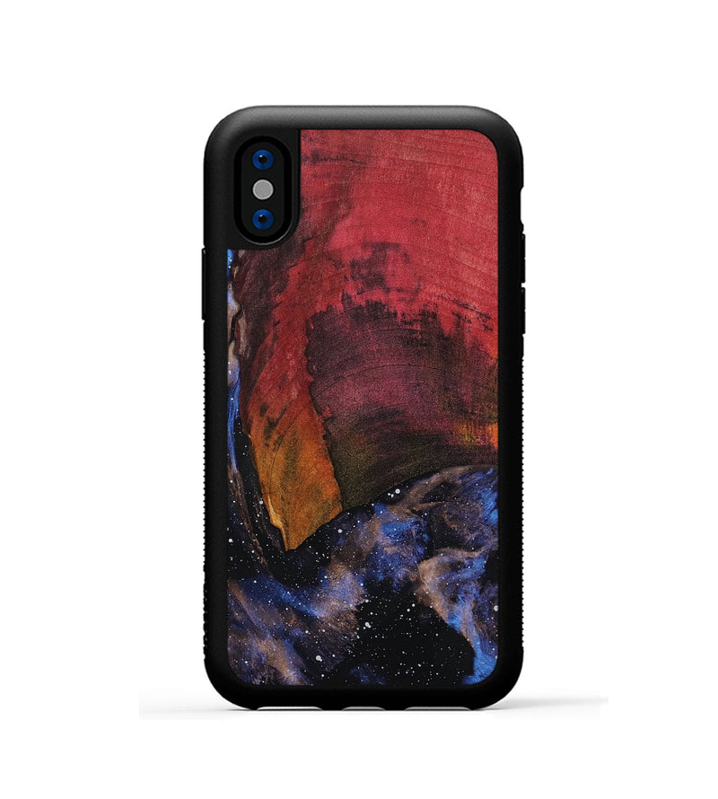 iPhone Xs Wood Phone Case - Yesenia (Cosmos, 809100)
